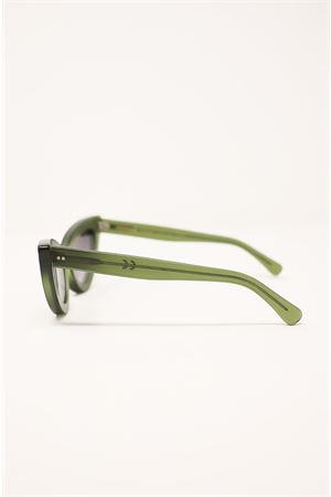 Green cat-eye vintage style sunglasses Capri People | SAMANTAVERDEDARK